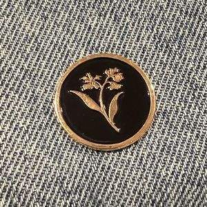 Aveda Flower Logo Enamel Pin
